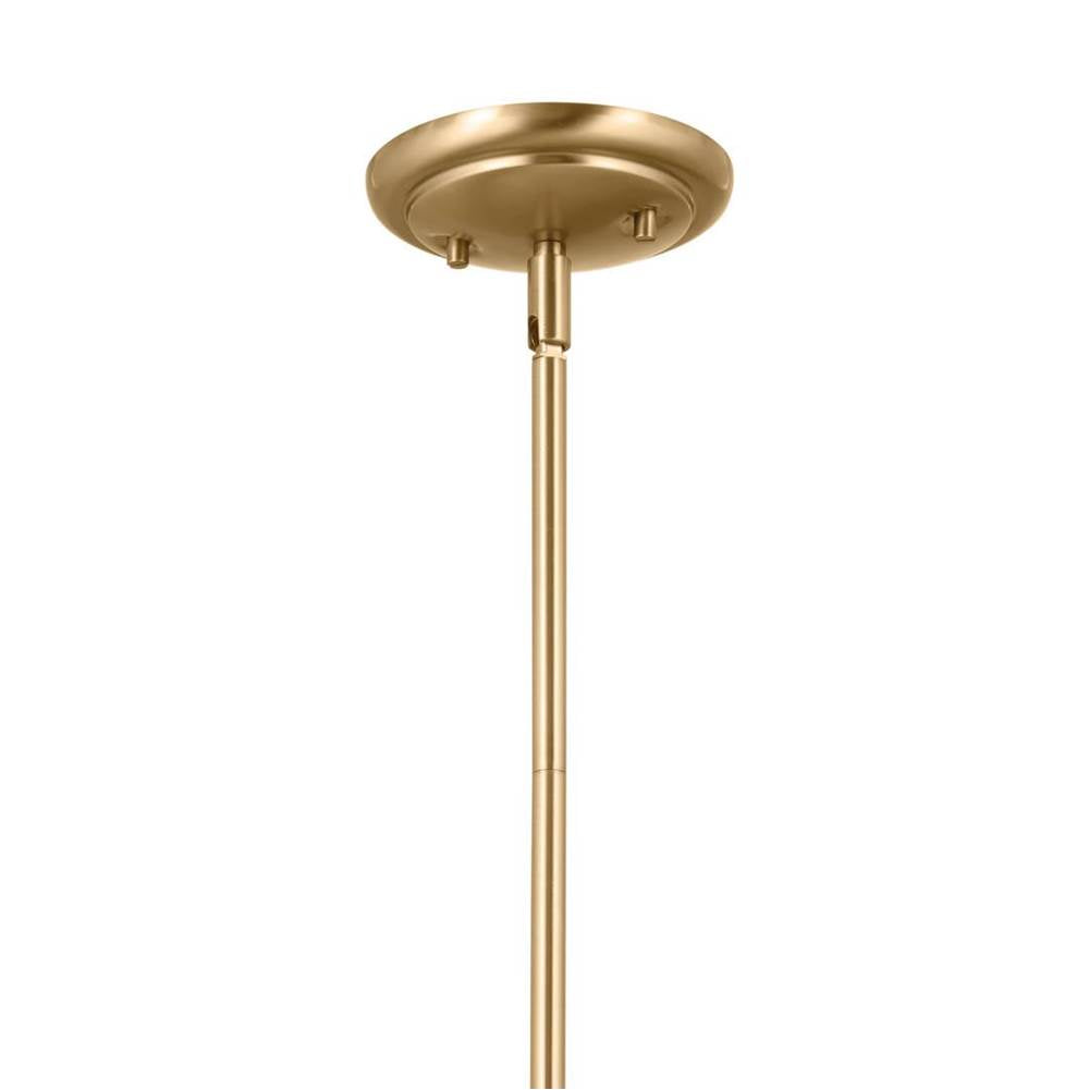 Kichler Lighting 52520BNB Brushed Natural Brass Mini Chandelier 4lt Image 2