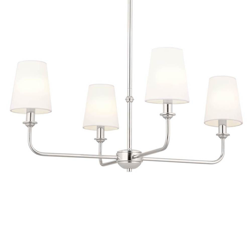 Kichler Lighting 52520PN Polished Nickel Mini Chandelier 4lt Image 3