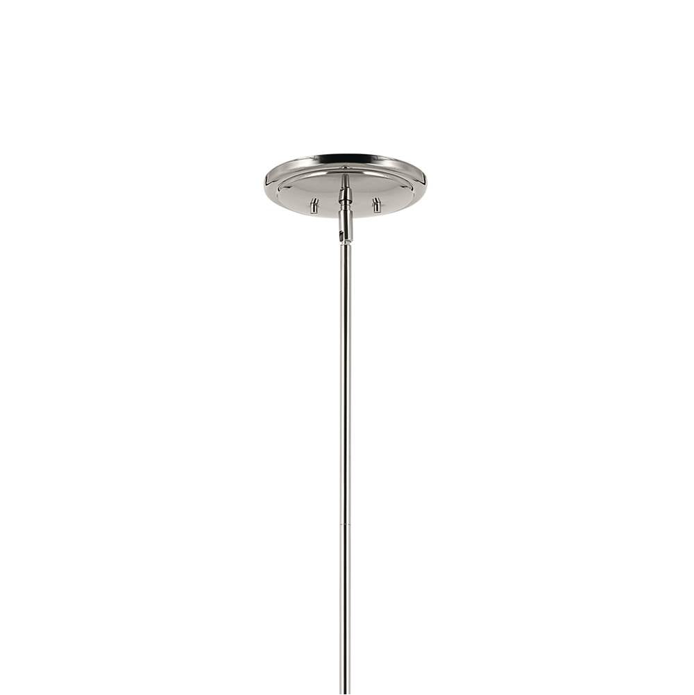 Kichler Lighting Pallas 52'' Xl 8-light Round Chandelier With White Linen Shade In Black