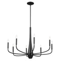 Kichler Lighting 52526BK Black Chandelier 8lt Image 1