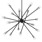 Kichler Lighting Armstrong 63'' 16 Light Chandelier In Black