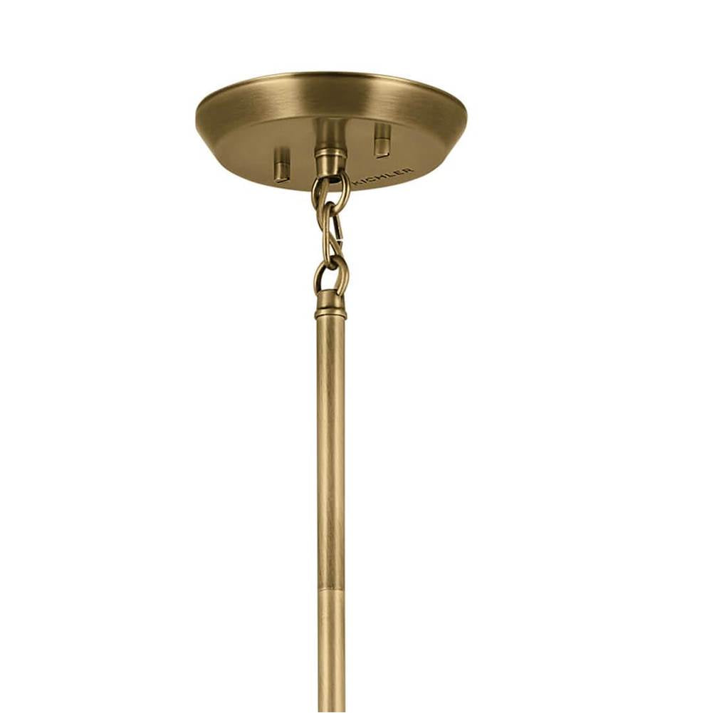 Kichler Lighting 52537NBR Natural Brass Armstrong 63'' 16 Light Chandelier In Natural Brass Image 2