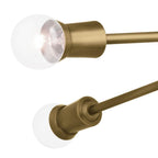 Kichler Lighting 52537NBR Natural Brass Armstrong 63'' 16 Light Chandelier In Natural Brass Image 3