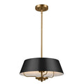Kichler Lighting 52542BK Black Pendant/semi Flush 3lt Image 1