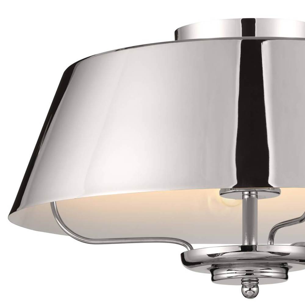 Kichler Lighting 52542PN Polished Nickel Pendant/semi Flush 3lt Image 2