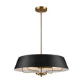 Kichler Lighting 52543BK Black Pendant/semi Flush 4lt Image 1