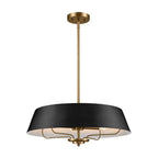 Kichler Lighting 52543BK Black Pendant/semi Flush 4lt Image 1