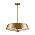 Kichler Lighting 52543BNB Brushed Natural Brass Pendant/semi Flush 4lt Image 1