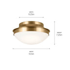 Kichler Lighting Bretta Flush Mount 2lt