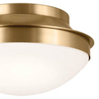 Kichler Lighting 52544BNB Brushed Natural Brass Flush Mount 2lt Image 2