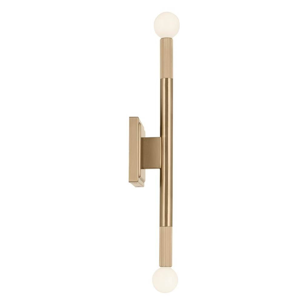Kichler Lighting 52556CPZ Champagne Bronze Wall Sconce 2lt Image 2