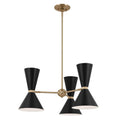 Kichler Lighting 52565CPZBK Champagne Bronze Chandelier 6lt Image 1