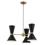 Kichler Lighting 52565CPZBK Champagne Bronze Chandelier 6lt Image 1