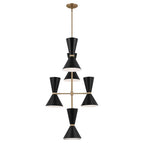 Kichler Lighting 52568CPZBK Champagne Bronze Foyer Chandelier 12lt Image 2