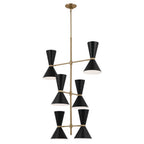 Kichler Lighting 52568CPZBK Champagne Bronze Foyer Chandelier 12lt Image 1