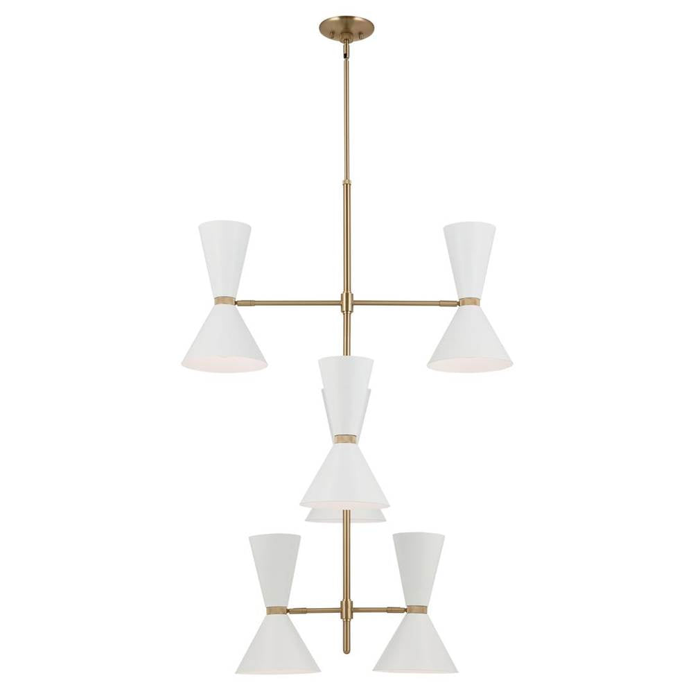 Kichler Lighting Phix Foyer Chandelier 12lt