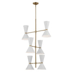 Kichler Lighting 52568CPZWH Champagne Bronze Foyer Chandelier 12lt Image 1