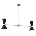 Kichler Lighting Phix Linear Chandelier 4lt
