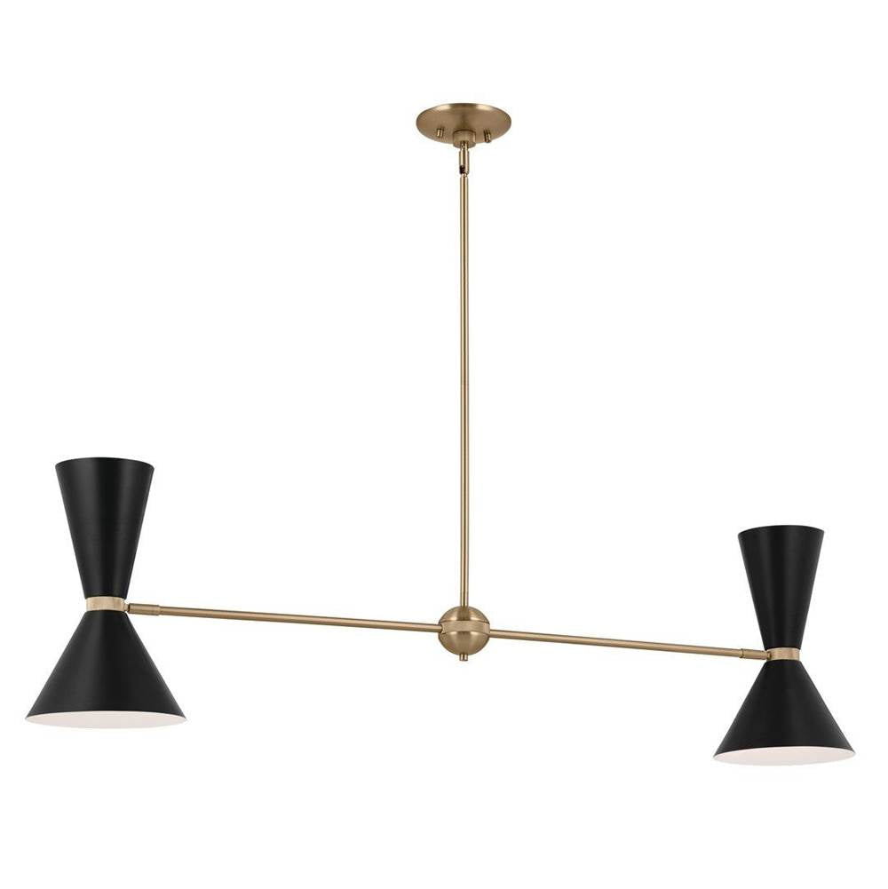 Kichler Lighting Phix Linear Chandelier 4lt
