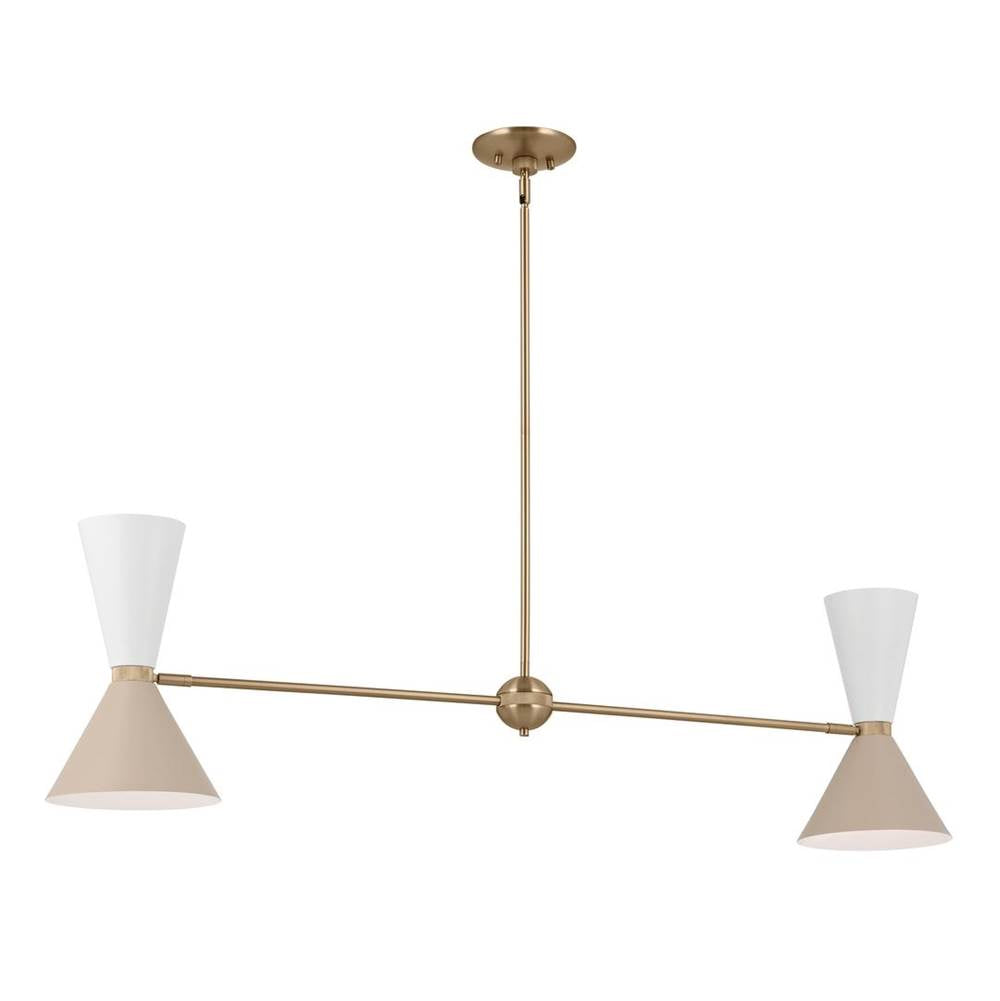 Kichler Lighting Phix Linear Chandelier 4lt