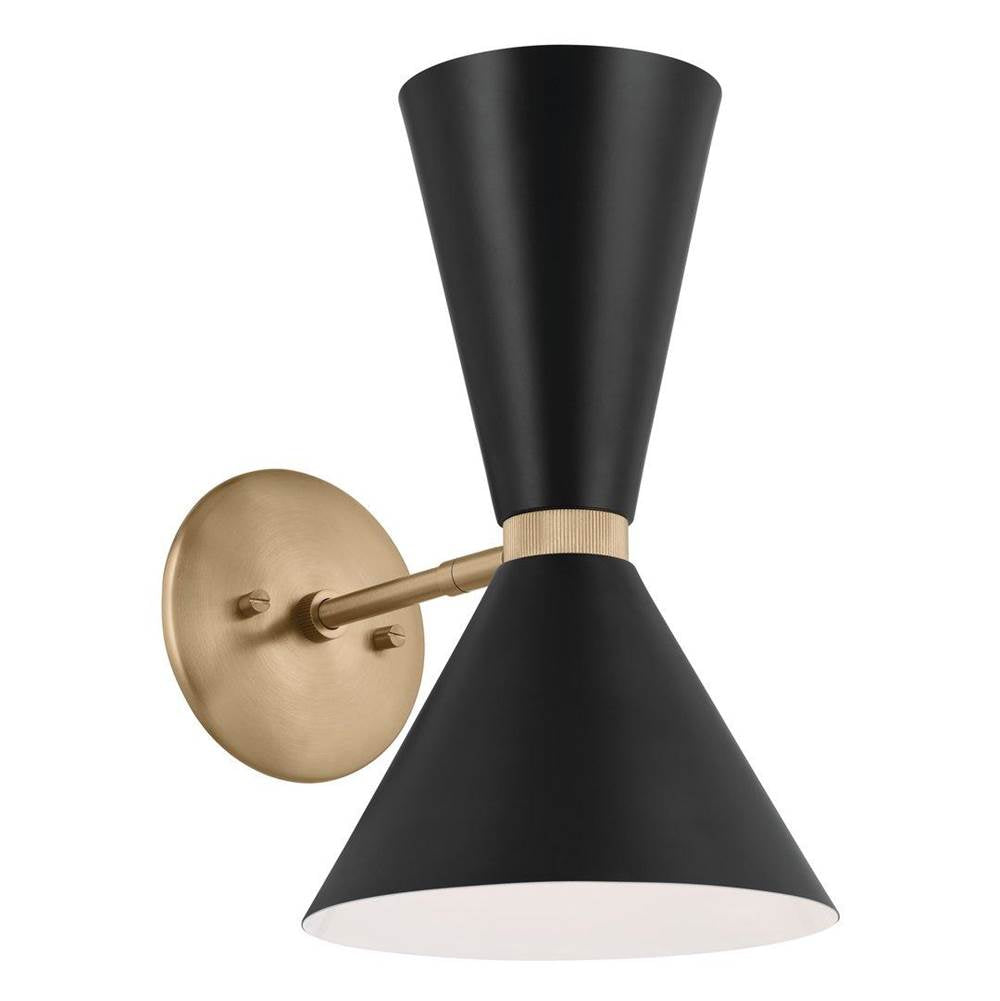 Kichler Lighting 52570CPZBK Champagne Bronze Wall Sconce 2lt Image 1