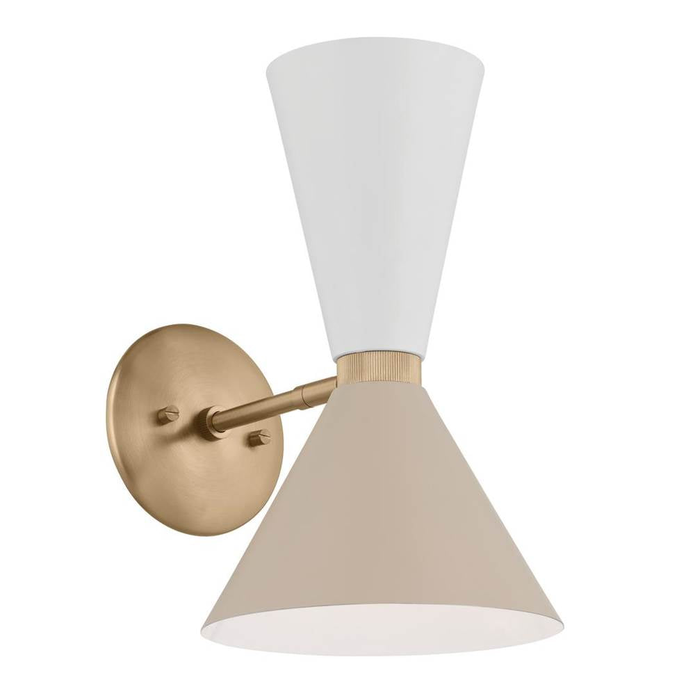 Kichler Lighting 52570CPZGRG Champagne Bronze Wall Sconce 2lt Image 1