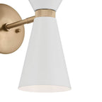 Kichler Lighting 52570CPZWH Champagne Bronze Wall Sconce 2lt Image 3