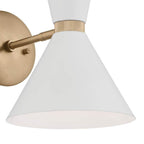 Kichler Lighting 52570CPZWH Champagne Bronze Wall Sconce 2lt Image 4