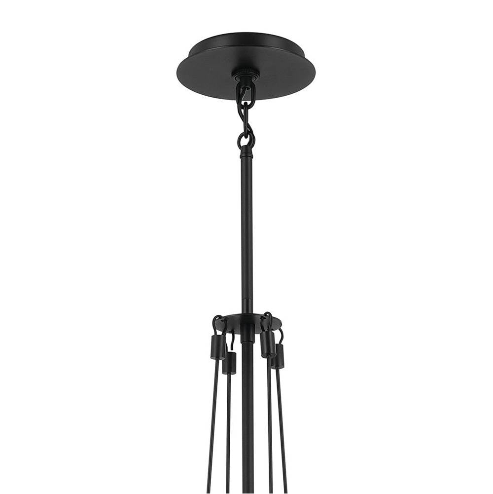 Kichler Lighting 52581BK Black Pendant 1lt Image 2