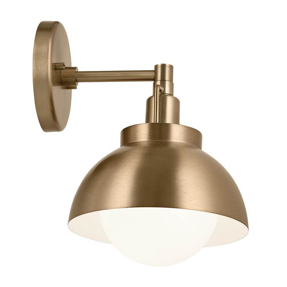 Kichler Lighting 52601CPZ Champagne Bronze Semi Flush 1lt Image 2