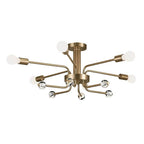 Kichler Lighting 52602CPZ Champagne Bronze Semi Flush 6lt Image 2
