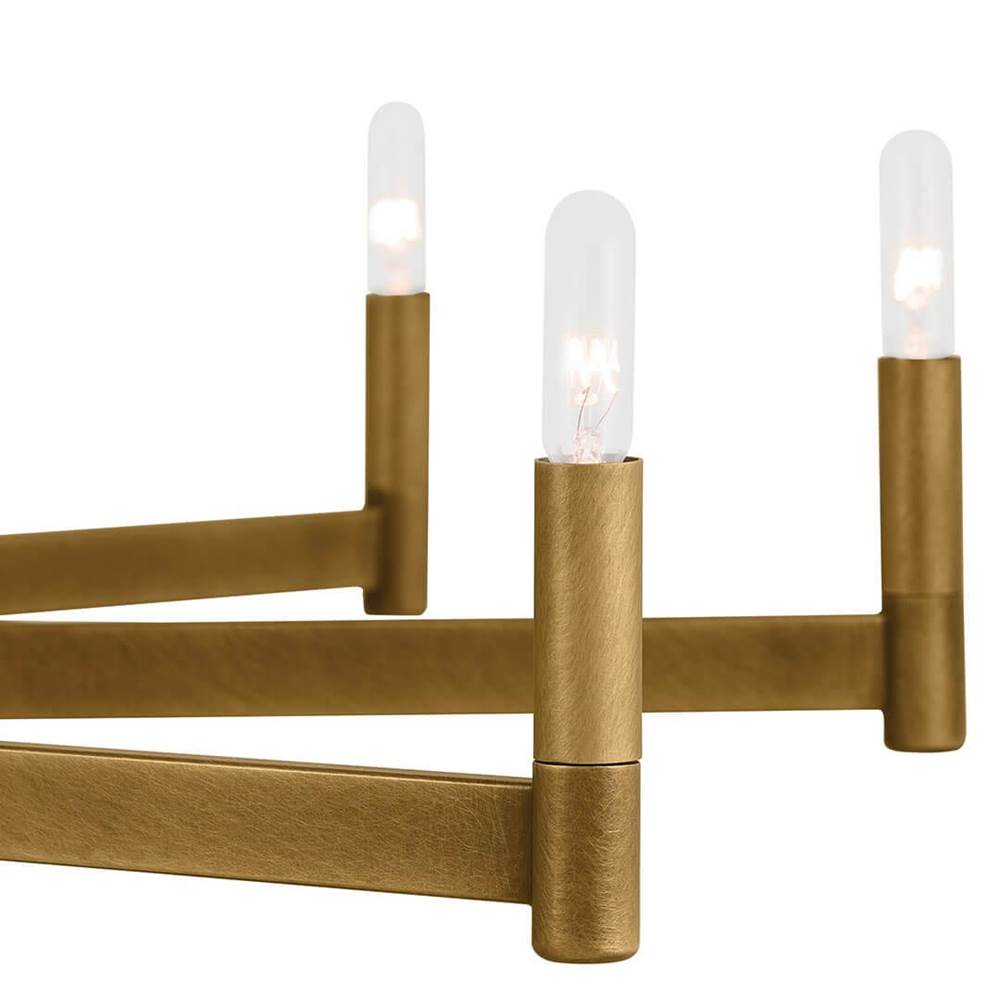 Kichler Lighting Erzo 48'' 10 Light Chandelier In Black