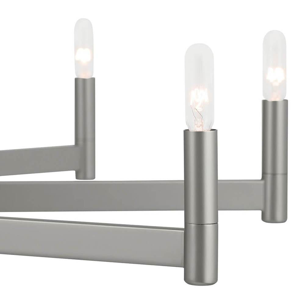 Kichler Lighting Erzo 48'' 10 Light Chandelier In Black