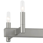 Kichler Lighting Erzo 50'' 10 Light Linear Chandelier In Black