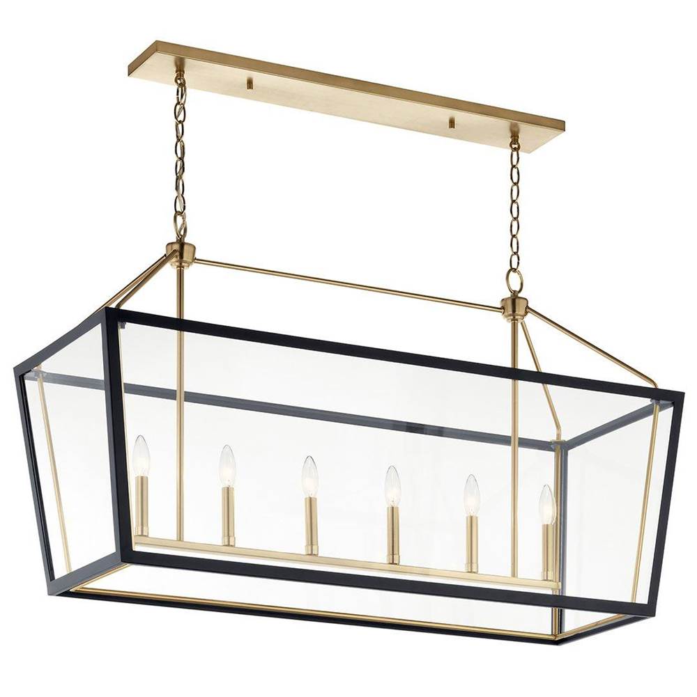 Kichler Lighting Delvin Linear Chandelier 6lt