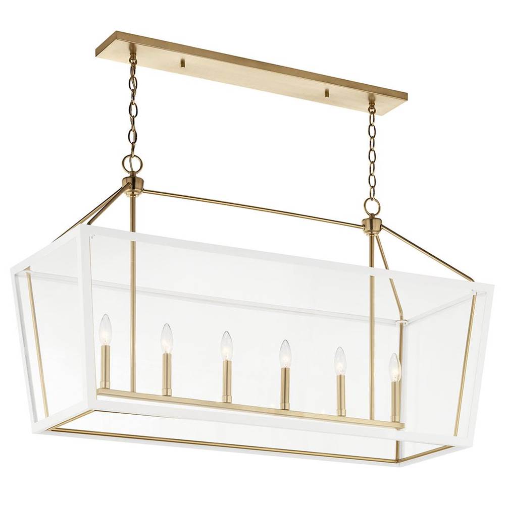 Kichler Lighting Delvin Linear Chandelier 6lt