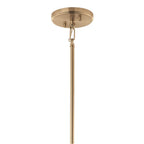 Kichler Lighting Eisley 30 Inch 4 Light Foyer Pendant In Champagne Bronze And Black