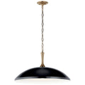 Kichler Lighting 52637BK Black Pendant 1lt Image 1