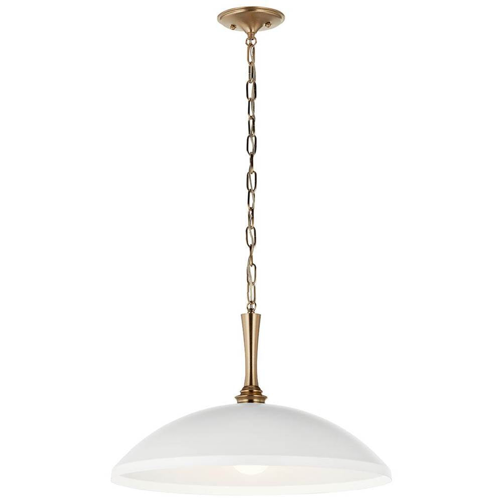 Kichler Lighting 52638WH White Pendant 1lt Image 1