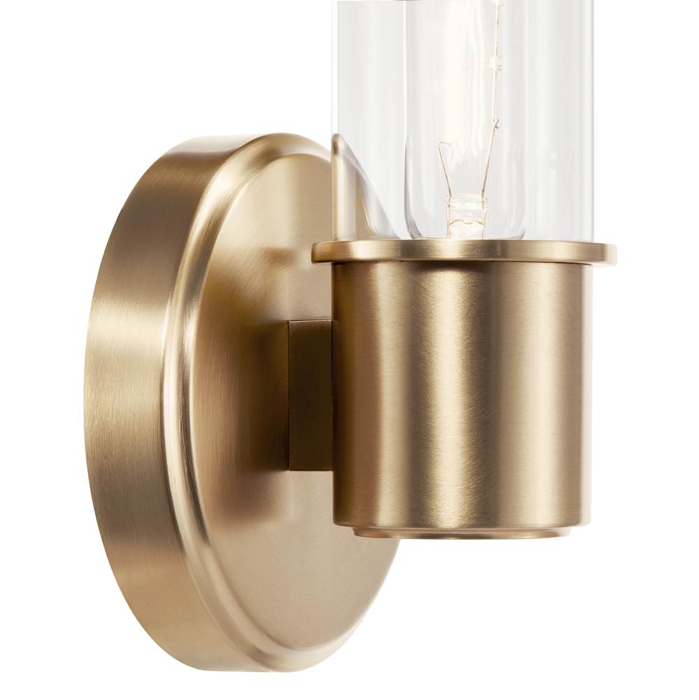 Kichler Lighting 52653CPZ Champagne Bronze Wall Sconce 1lt Image 5