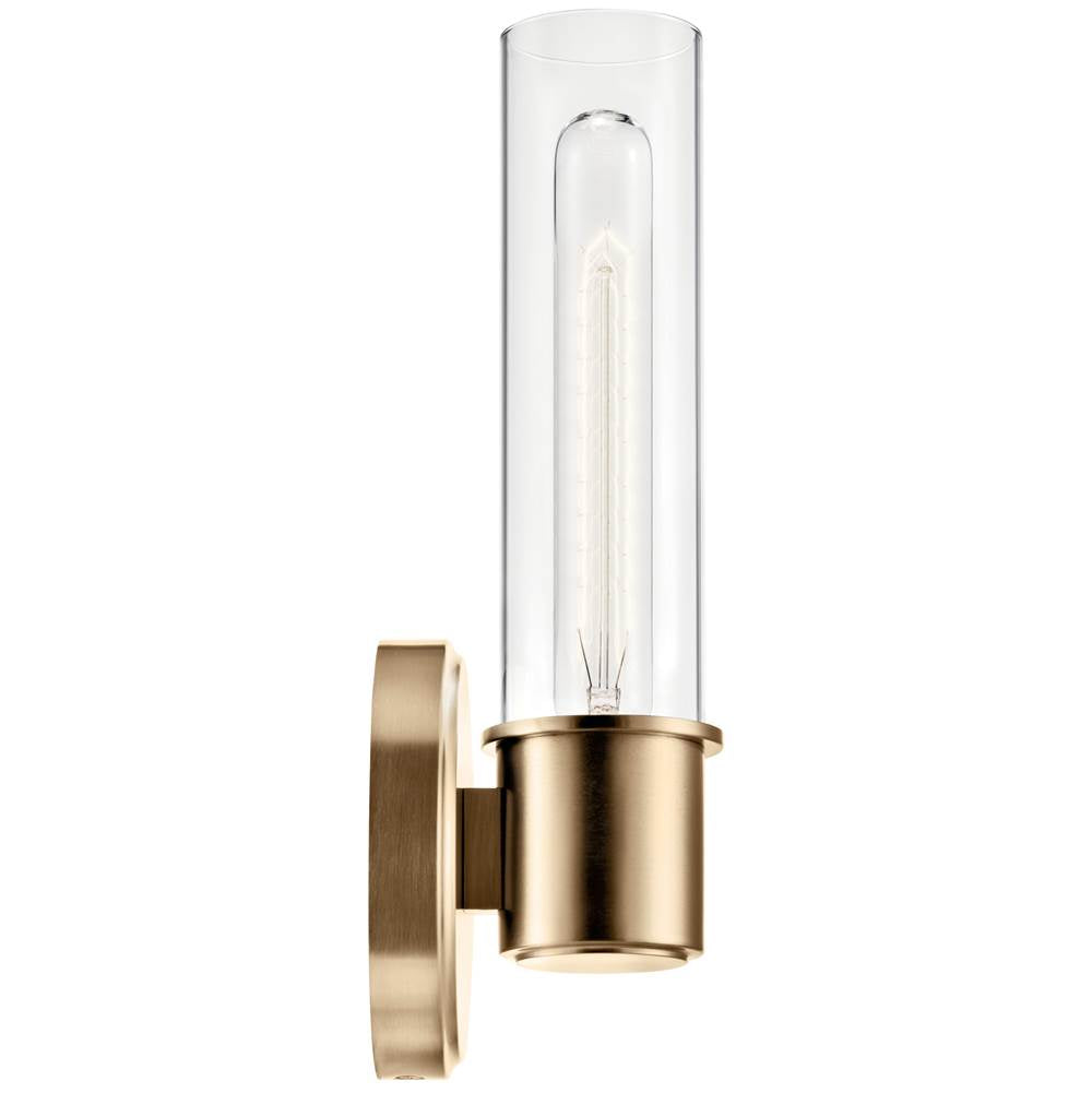 Kichler Lighting 52653CPZ Champagne Bronze Wall Sconce 1lt Image 6