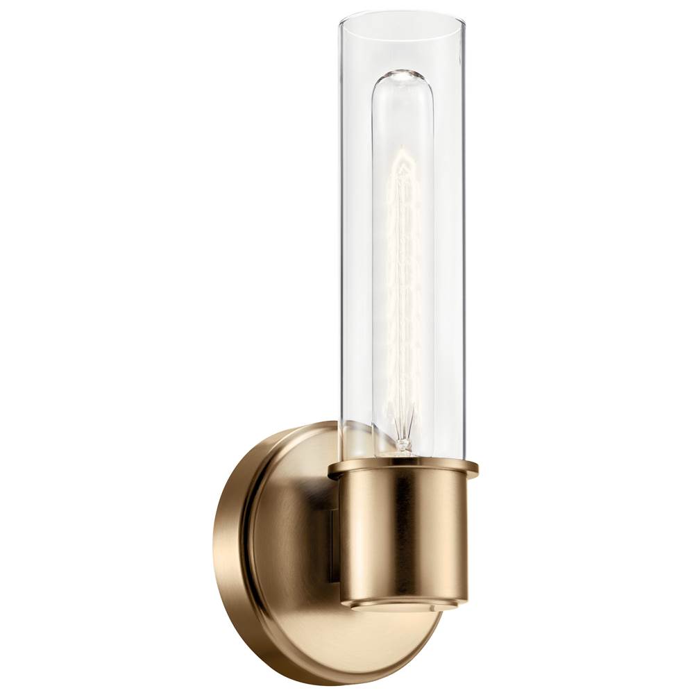 Kichler Lighting 52653CPZ Champagne Bronze Wall Sconce 1lt Image 2