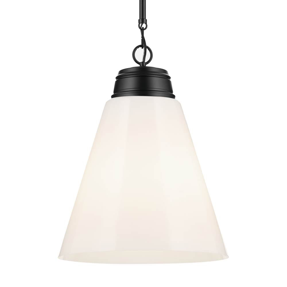 Kichler Lighting 52662BK Black Pendant Large 1lt Image 4