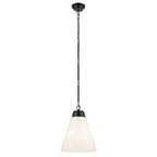 Kichler Lighting 52662BK Black Pendant Large 1lt Image 1