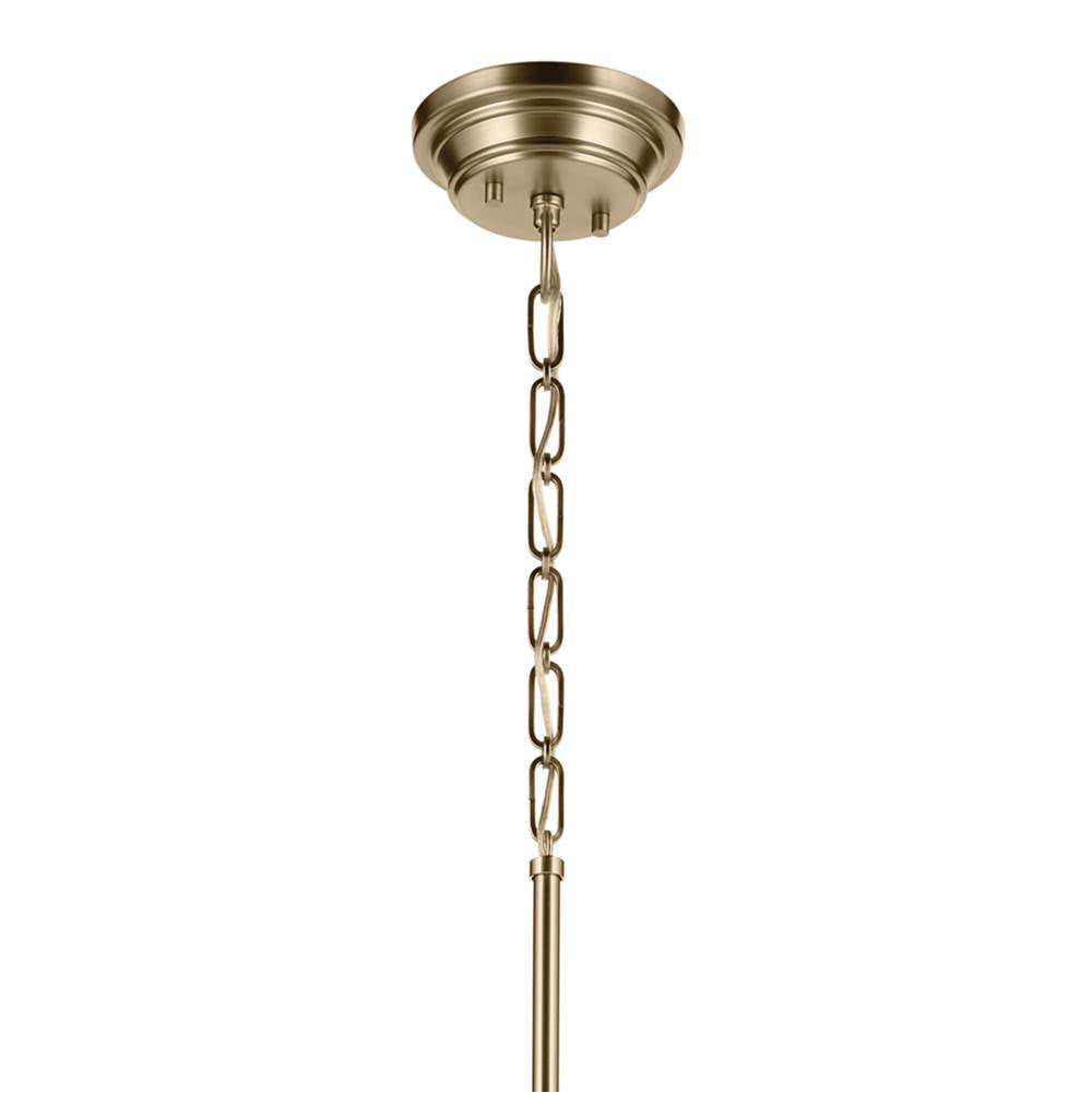 Kichler Lighting 52662CPZCLR Champagne Bronze Pendant Large 1lt Image 4
