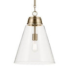 Kichler Lighting 52662CPZCLR Champagne Bronze Pendant Large 1lt Image 3