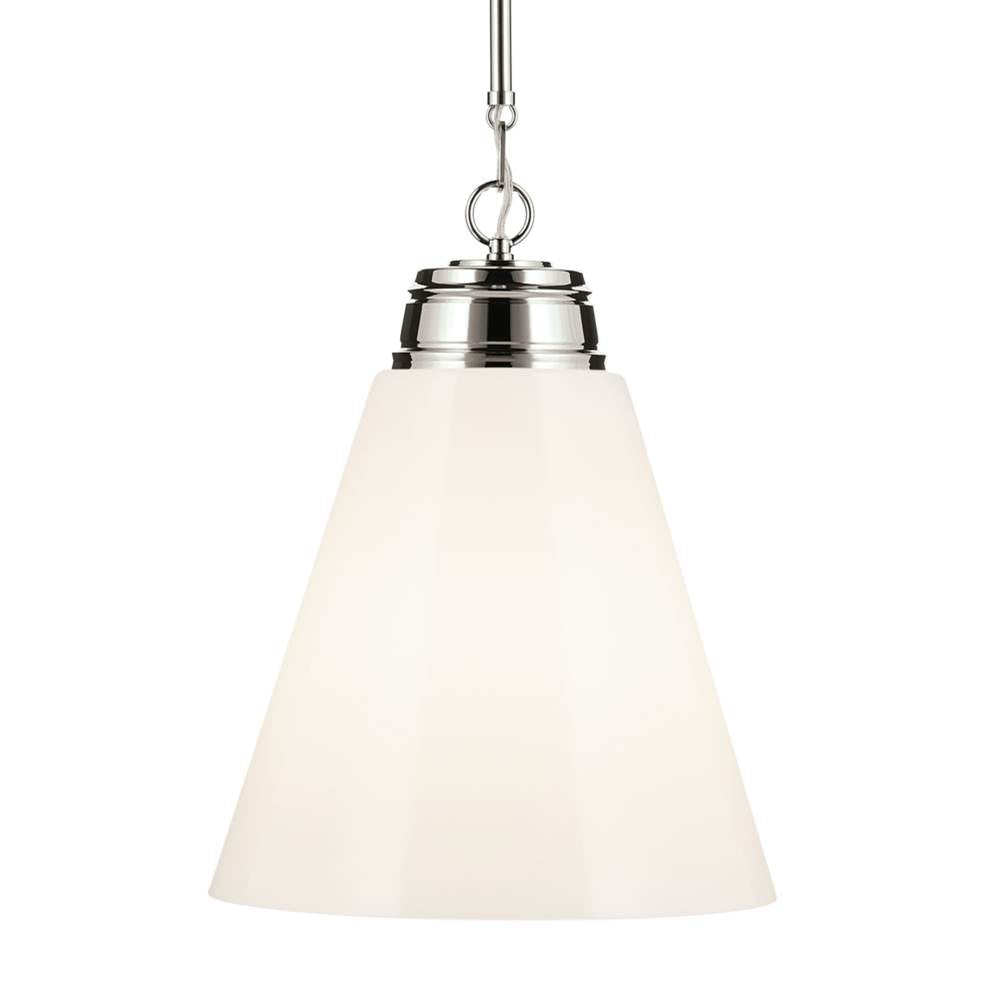 Kichler Lighting 52662PN Polished Nickel Pendant Large 1lt Image 3