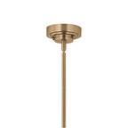 Kichler Lighting Sycara 48.5 Inch 8 Light Led Chandelier With Faceted Crystal In Champagne Bronze