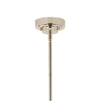 Kichler Lighting Sycara 48.5 Inch 8 Light Led Chandelier With Faceted Crystal In Polished Nickel