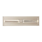 Kichler Lighting 52671PN Polished Nickel Sycara 19 Inch 2 Light Led Wall Sconce With Faceted Crystal In Polished Nickel Image 1